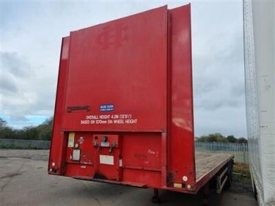 2003 M&G Triaxle Flat Trailer 