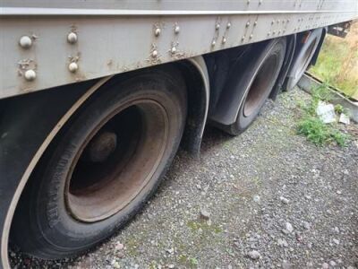 1998 Fruehauf Triaxle Step Frame Box Van Trailer - 7