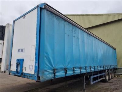 2000 Utility Triaxle Curtainside Trailer