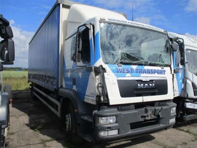 2013 MAN TGM 18 250 4x2 Curtainside Rigid