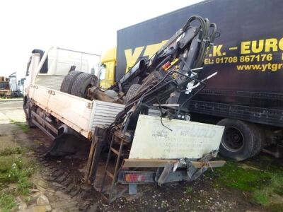 DAF CF65 220 Rear Mounted Crane Dropside Flat - 4