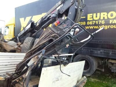 DAF CF65 220 Rear Mounted Crane Dropside Flat - 5