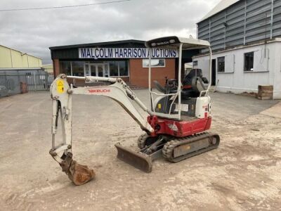 2018 Takeuchi TB215R Mini Digger