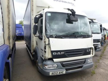 2012 DAF LF 45-160 4x2 Curtainside Rigid