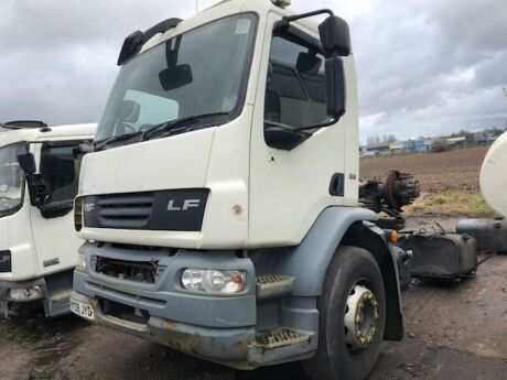 2009 DAF LF55 220 4x2 Front & Rear Chassis Sections