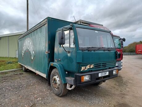 1992 ERF ES6-180 4x2 Slidaside Curtainsider 