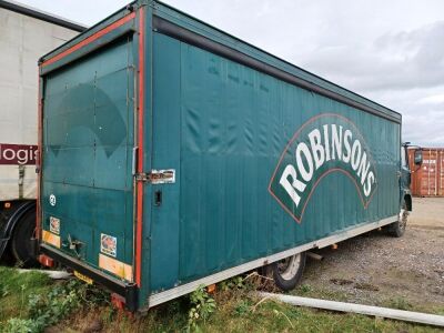 1992 ERF ES6-180 4x2 Slidaside Curtainsider  - 2