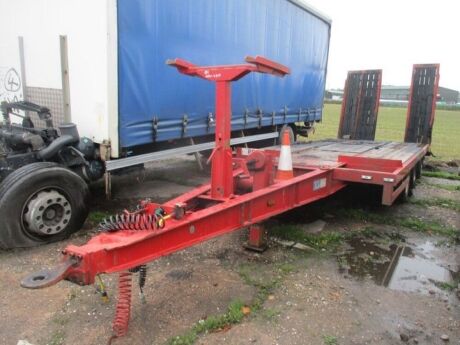 2009 Andover BDBC LL25 Triaxle Drawbar Plant Trailer