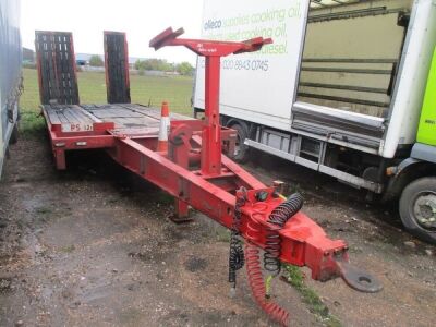 2009 Andover BDBC LL25 Triaxle Drawbar Plant Trailer - 2