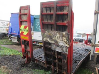 2009 Andover BDBC LL25 Triaxle Drawbar Plant Trailer - 4