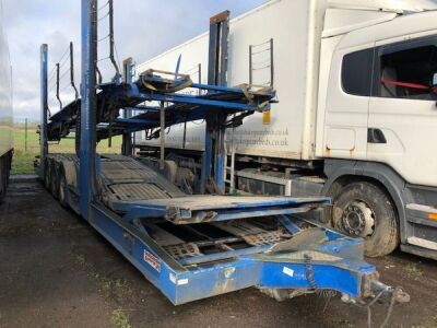 2006 Transporter Engineering Triaxle Drawbar Transporter Trailer