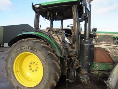 2017 John Deere 6155R Tractor - 9