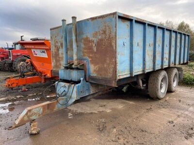 Tandem Axle Drawbar Bulk Tipping Trailer