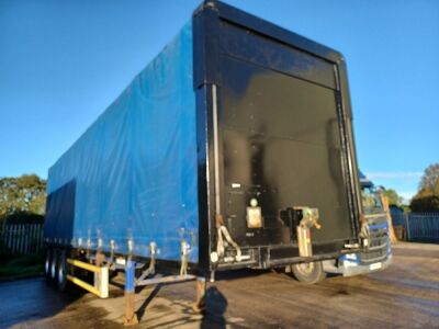 2006 SDC Triaxle Slidaflex Machinery Trailer