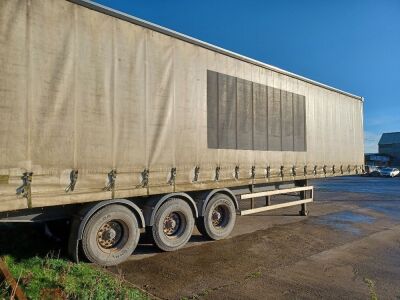 2005 Corus Triaxle Curtainside Trailer - 3