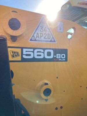2016 JCB 560-80 Agri Plus - Telehandler - 9