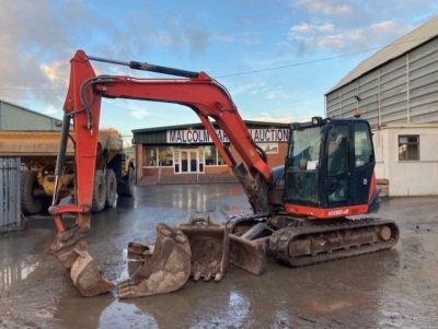 2018 Kubota KX080-4 Midi Excavator