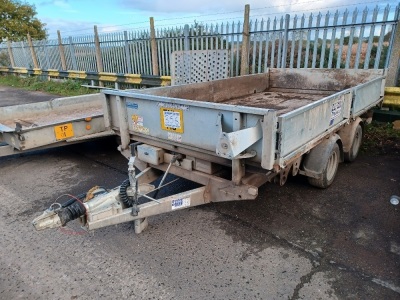 2019 Ifor Williams TT361 Tri Axle 12ft Drawbar Tipper Trailer 