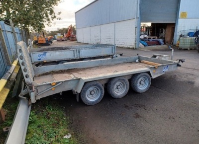 2019 Ifor Williams GH126 Triaxle Drawbar Trailer - 2