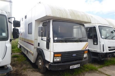 1989 Ford Cargo 0813 4x2 Horsebox