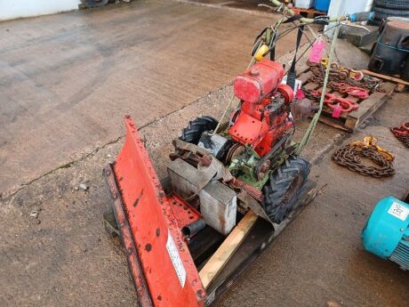 Petrol Engine Snow Plough