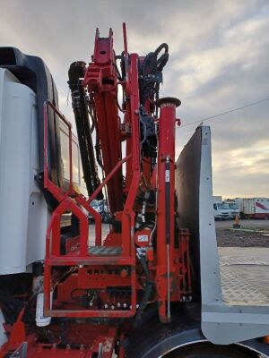 2013 DAF CF 8x2 Rear Lift Crane Flat  - 7