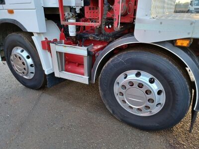 2013 DAF CF 8x2 Rear Lift Crane Flat  - 8