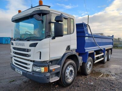 2015 Scania P410 8x4 Steel Body Tipper