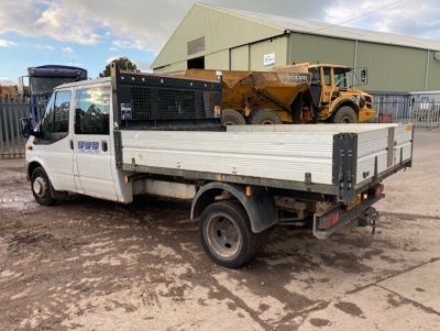 2013 Ford Transit 125 T350 RWD Crew Cab Tipper - 2