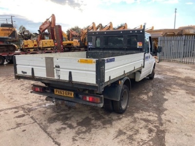 2013 Ford Transit 125 T350 RWD Crew Cab Tipper - 3