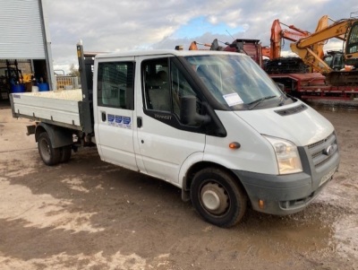 2013 Ford Transit 125 T350 RWD Crew Cab Tipper - 4