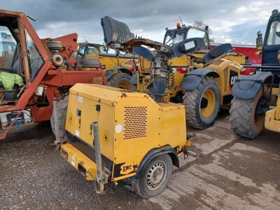 SMC TL90 Single Axle Drawbar Telescopic Lighting Tower