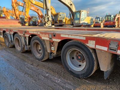 2014 Nooteboom OSD-73-04V 4 Axle Rear Steer Extendable Low Loader - 9