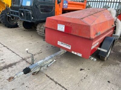 2003 Western Trailer Single Axle 1100 Ltr Drawbar Fuel Bowser