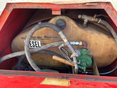 2003 Western Trailer Single Axle 1100 Ltr Drawbar Fuel Bowser - 5