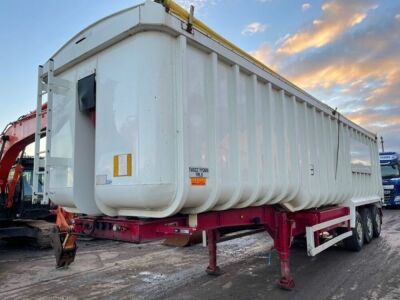 2011 Wilcox Triaxle Alloy Bulk Tipping Trailer