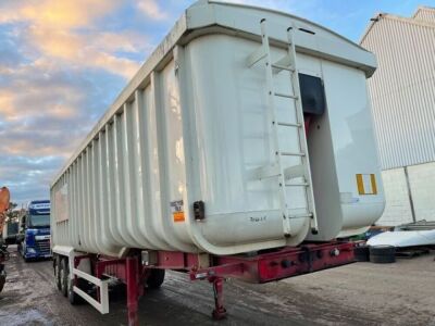 2011 Wilcox Triaxle Alloy Bulk Tipping Trailer - 2