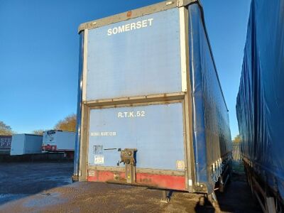 2007 SDC Triaxle Curtainside Trailer