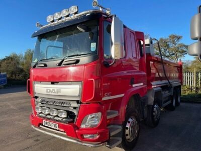 2016 DAF CF 440 8x4 Euro 6 Steel Body Tipper