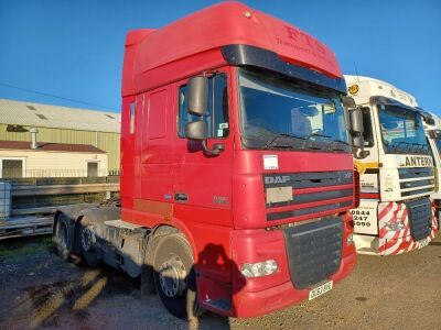 2013 DAF XF 105 460 6x2 Midlift Tractor Unit