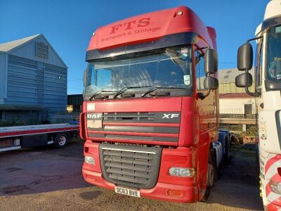 2013 DAF XF 105 460 6x2 Midlift Tractor Unit - 2