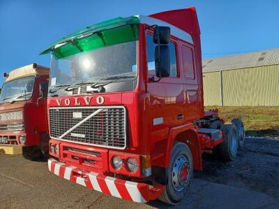 1984 Volvo F10 290 6x2 Rear Lift Tractor Unit