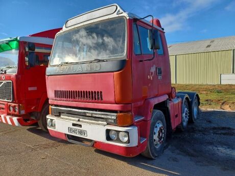 1988 Leyland Road Train T45 6x2 Midlift Tractor Unit