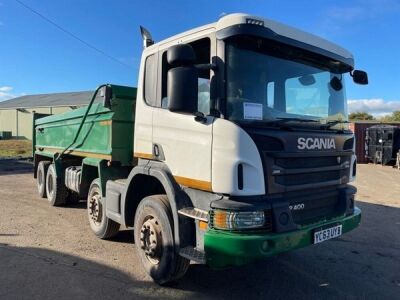 2013 Scania P400 8x4 Steel Body Tipper