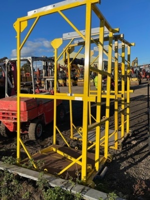 2x Lifting / Tilting Steel Cages  - 3