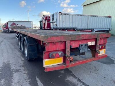 2006 Dennison Triaxle Extendable Flat Trailer - 10