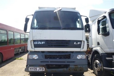 2009 DAF LF55 220 4x2 Front & Rear Chassis Sections - 5