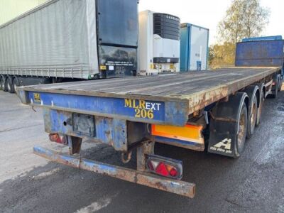 2006 SDC Triaxle Extendable Flat Trailer