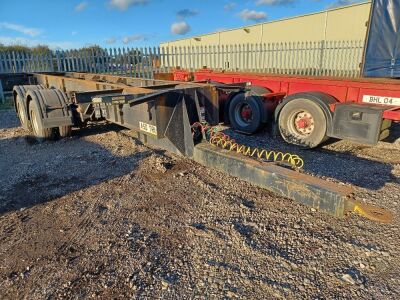 2003 Abel Tandem Axle Drawbar Demountable Body Trailer