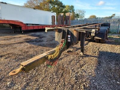 2003 Abel Tandem Axle Drawbar Demountable Body Trailer - 2